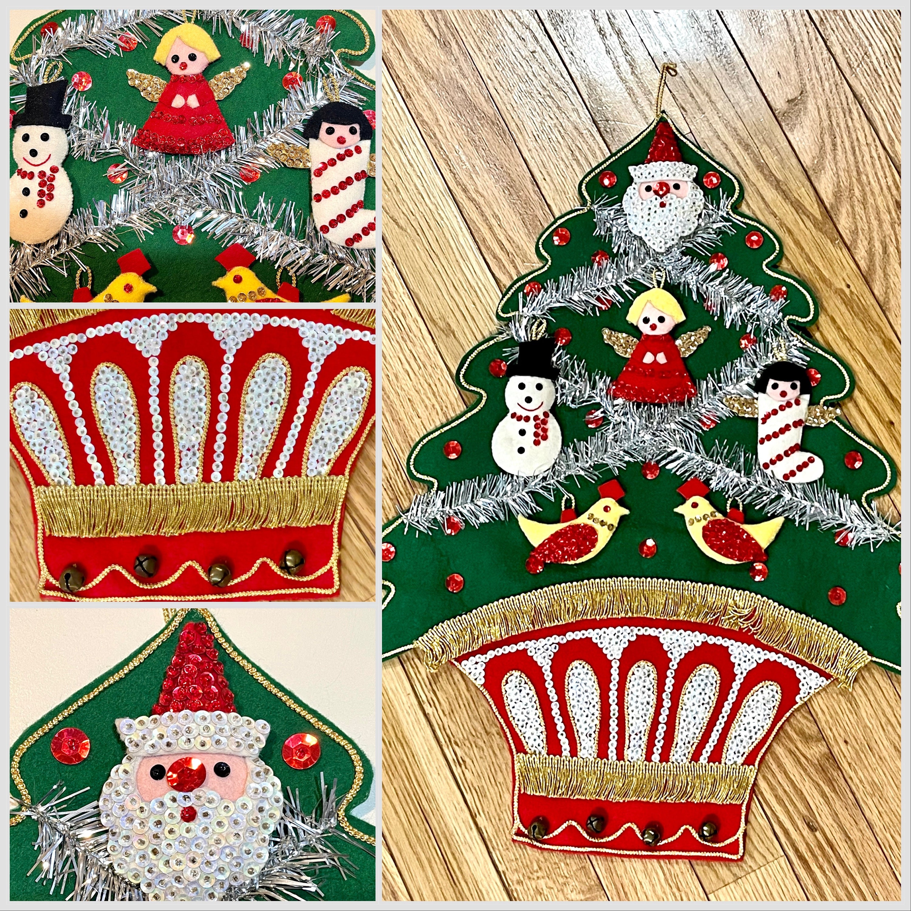 12 Days of Christmas Felt Embroidery Kit – The Bee's Knees British Imports