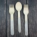 Silver Glitter, Won't Rub off, Sparkles, You Pick Utensil Type Wooden Forks Spoons Knives Wooden Utensils Silverware, wedding, shower