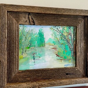 original oil painting &quot;Last Catch&quot;.