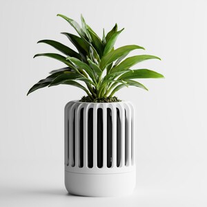 Modern Indoor 3D Printed Planter | Multiple Color Housewarming Contemporary Decor