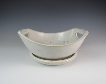 Berry bowl - pottery bowls -handmade - ceramic - colander -poppy bowls - kitchen