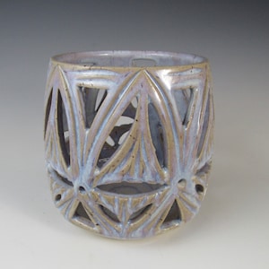 lantern candle holder luminary lantern pottery  gift ceramic handmade