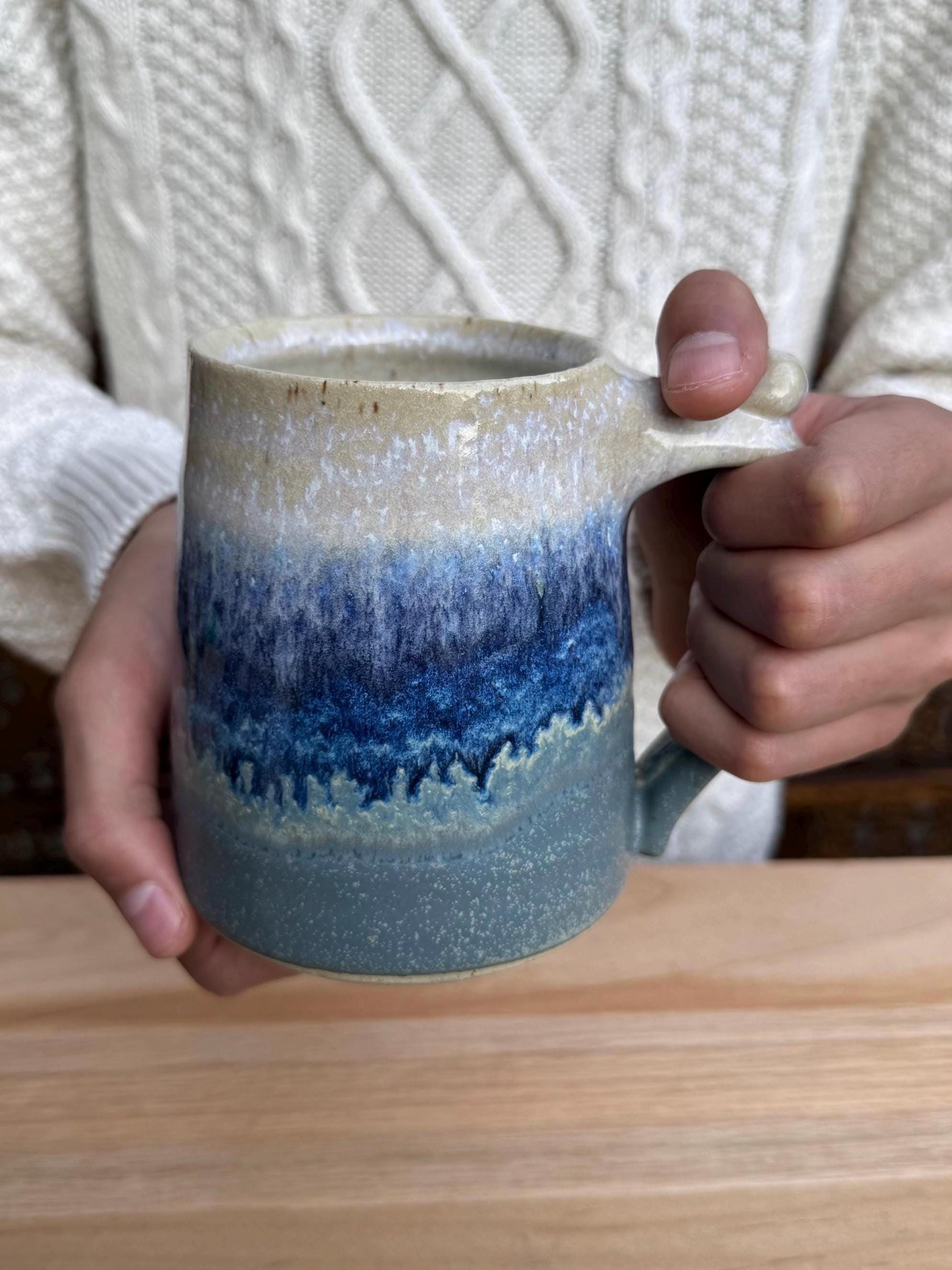 16 Oz Handmade Coffee Mugs - Etsy