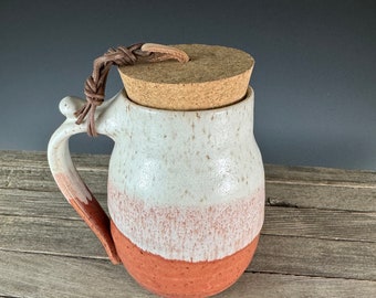 Travel mug - handmade mug - pottery mug