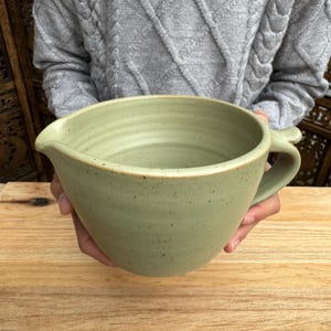 Batter bowl - pottery bowls -handmade - ceramic - mixing bowl - kitchen gifts