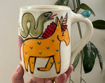 mug - handmade mug - pottery mug