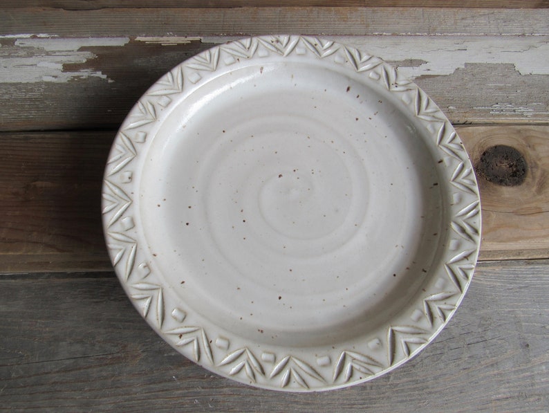 Dinnerware plates dinnerwares dish sets ceramic plates rustic plates pottery plates plate sets white plates wedding image 2