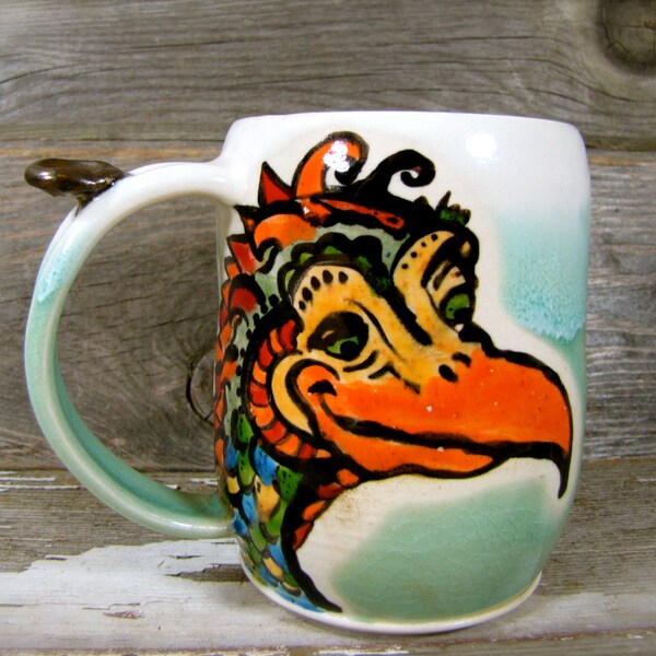 Taza de cerámica, taza del té rueda lanzada, cerámica y cerámica, taza de cerámica, taza de té, taza de café, taza café, taza verde, taza hecha a mano, taza única
