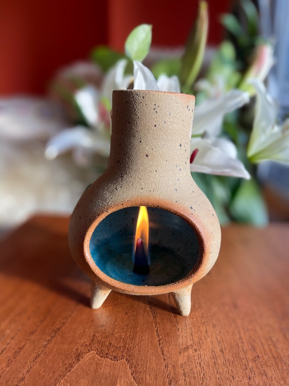 Incense Burner - Chimenea - Cone Incense Burner - Pottery Incense