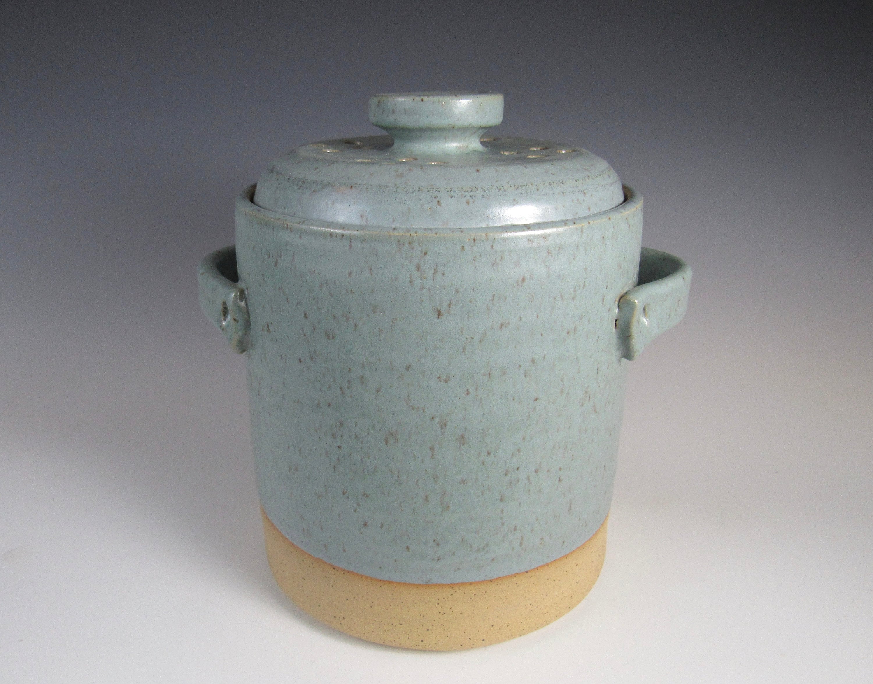 Compost Jar Pottery Large Compost Bin, 4,5L Compost Crock With Charcoal  Filter, Compost Bin, Ceramic, Stoneware, Handmade, Wheel Thrown 