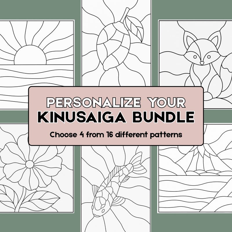 Kinsuaiga Patterns - Etsy