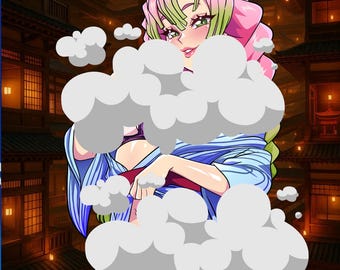 淡いピンク色の髪のアニメ少女のハードエナメルピン｜キュートで健全なランジェリーデザイン｜繊細で美しいラペルピン