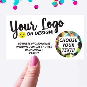 Custom Scratch Off Cards Your Logo or Design - Business Card - Promotional Scratch off