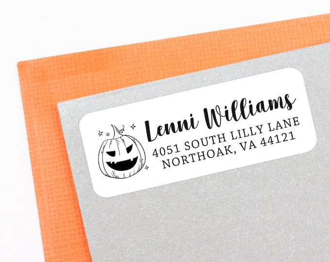 18 Custom Address Labels - Clear Address Labels - Mailing Labels