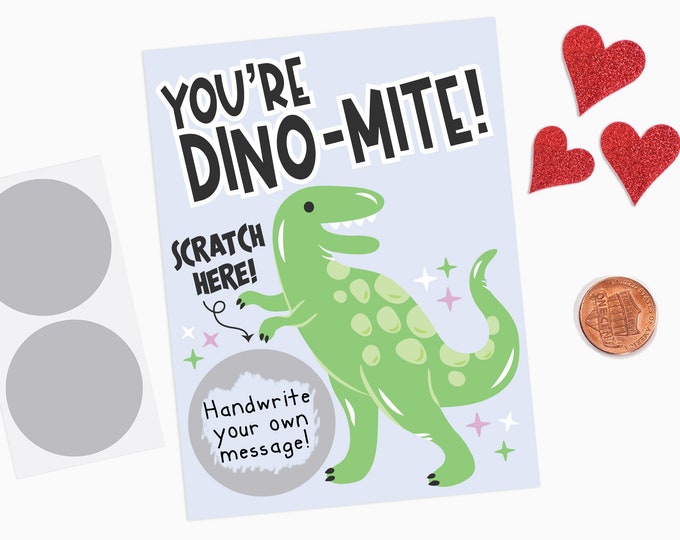 DIY Scratch off Cards Valentine's Day - Secret Message - Scratch off Notes - Teacher Rewards Card