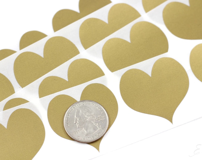 Gold 1 inch square scratch off stickers