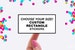 Custom Rectangle Stickers - Custom Labels - Rectangle Labels - Custom Clear Stickers - Custom Stickers - Logo Stickers - Packaging Stickers