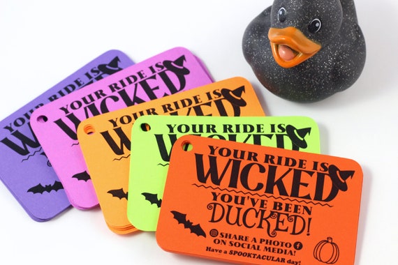  25 Sets Colorful Duck Pins with You're Ducking Great