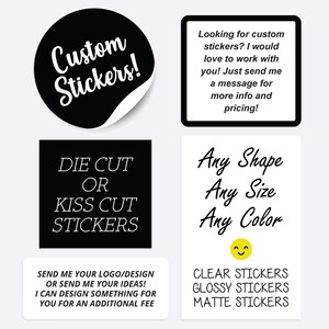 Custom Rectangle Stickers Custom Labels Rectangle Labels - Etsy