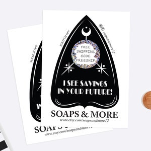 Business Promotional Scratch & Win Scratch Off Cards - Discount Card - Small Busines