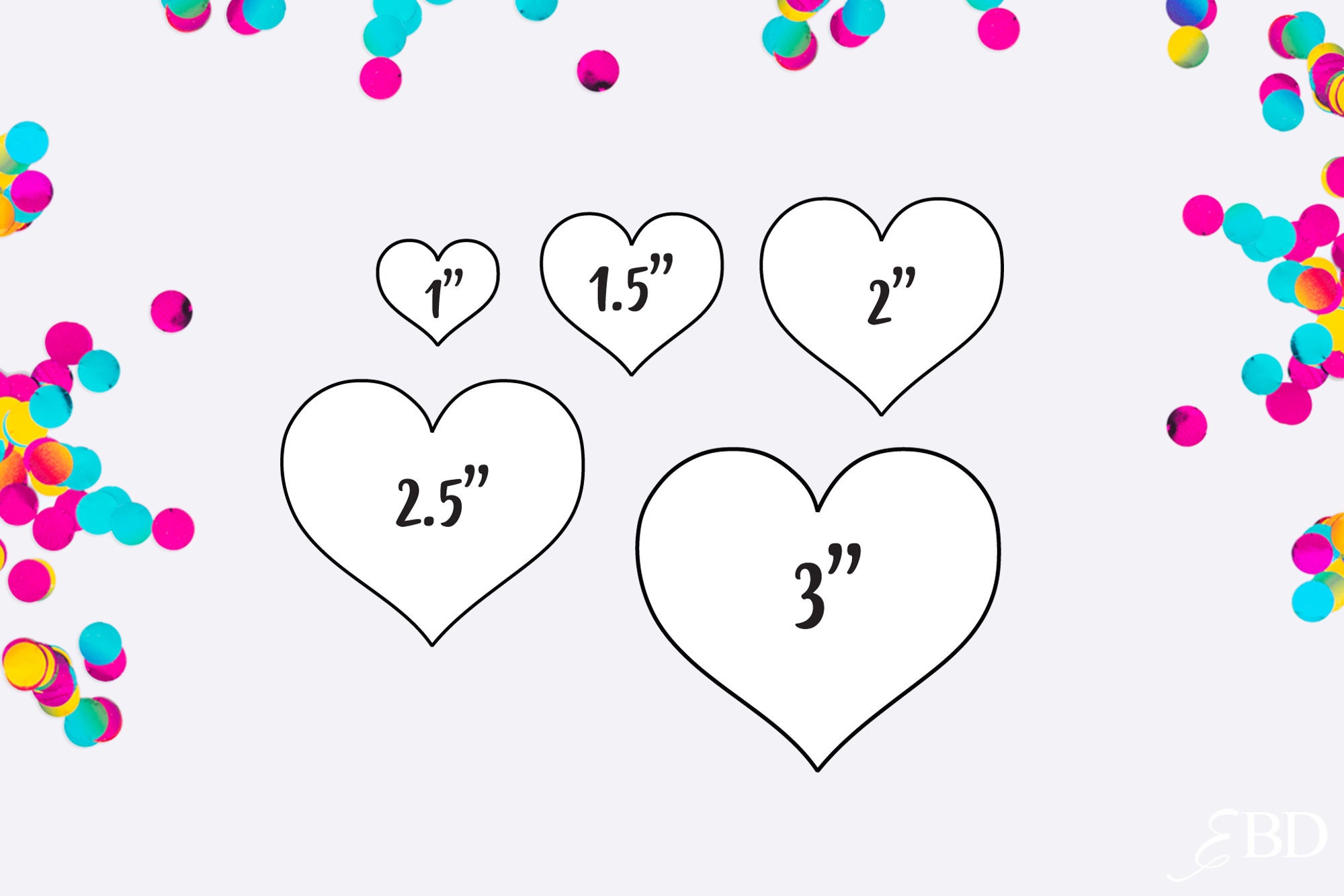 custom heart stickers custom labels heart labels