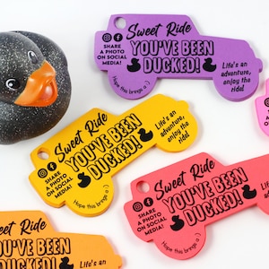 You’ve been ducked - duck tags - ducking tags - tags for ducking
