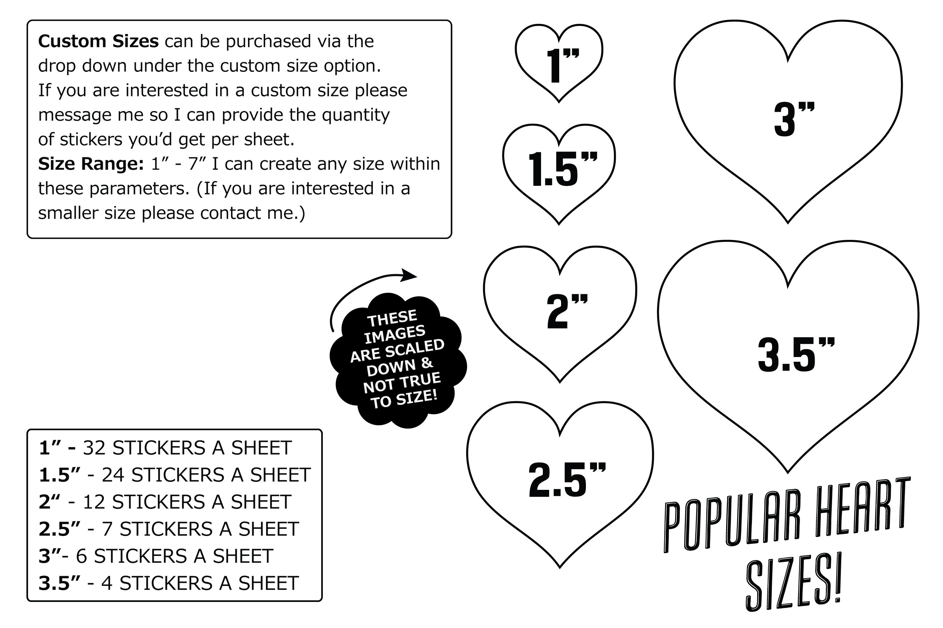 Custom Heart Stickers - Custom Labels - Heart Labels - Custom Clear  Stickers - Custom Stickers - Logo Stickers - Packaging Stickers