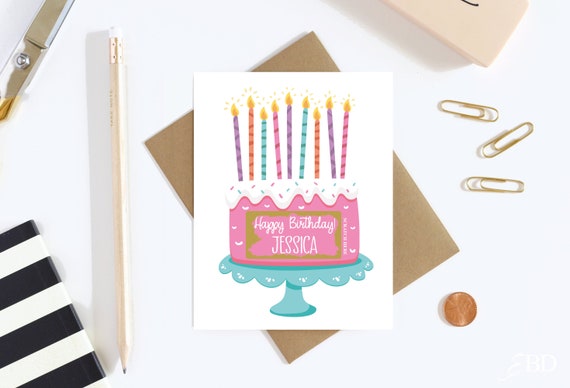  Gift Card in a Birthday Reveal : Gift Cards