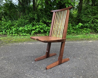 Conoid Chair made in the style of George Nakashima