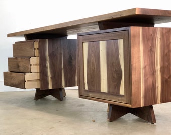 George Nakashima Style Desk made with American Walnut