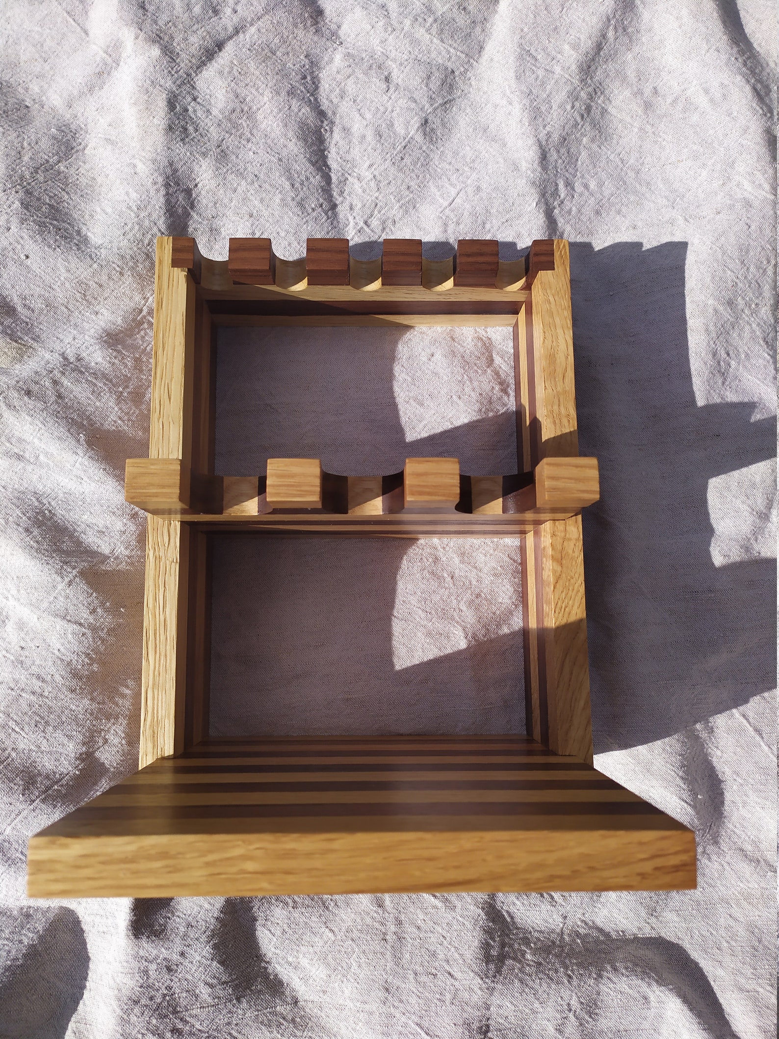 Wooden razor stand Shaving brush holder Handmade shaving Etsy