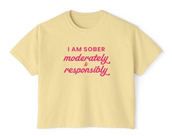 all in good health boxy tee