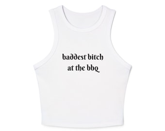 bbq baddie rib racer tank