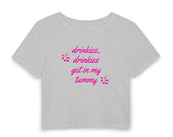 the drinkie song baby tee