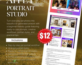 AI Pet Portrait Studio