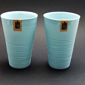 Mint green ripped porcelain mug, Large Thupler, XL mug, large mug, contemporary ceramics, modern mug, mint green porcelain mug, ceramic mug