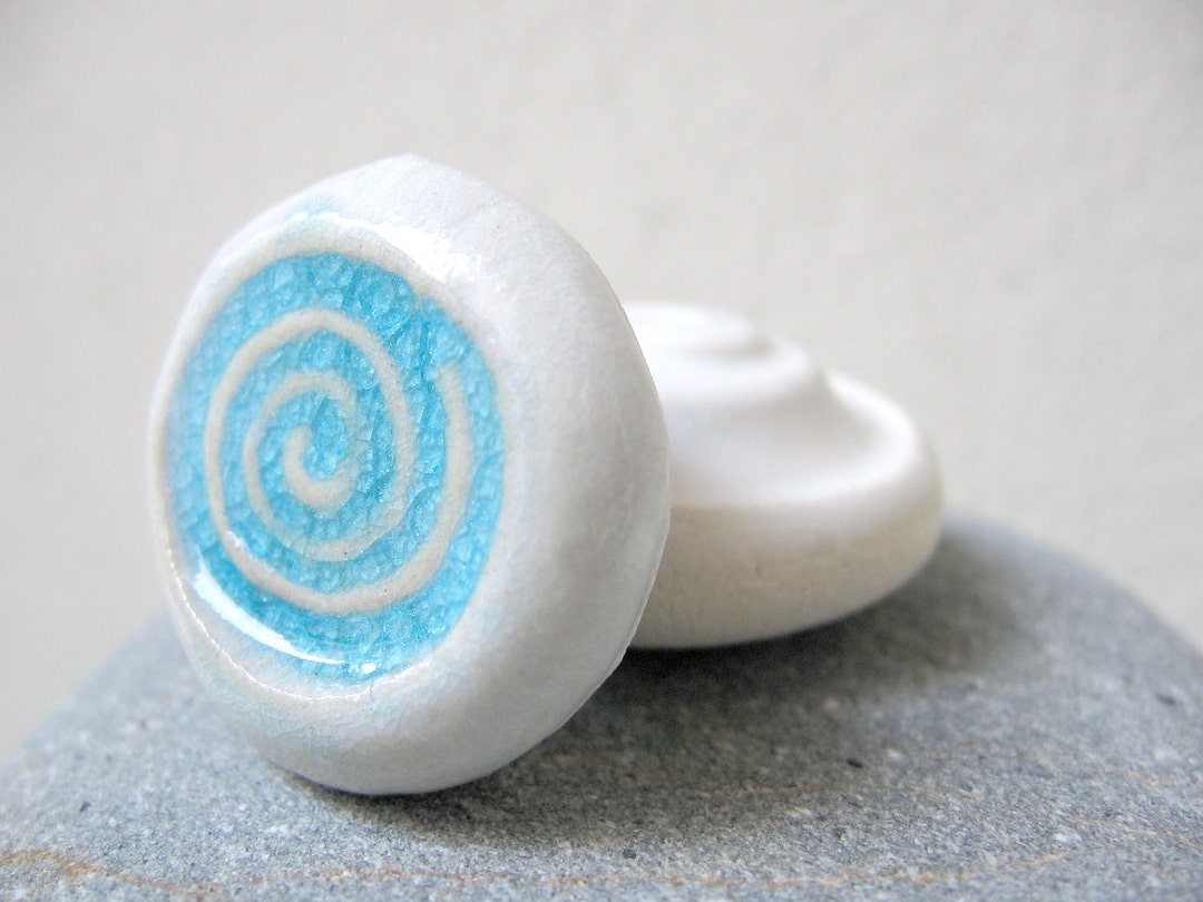 Ceramic Stones or Shells With Neodymium Etsy