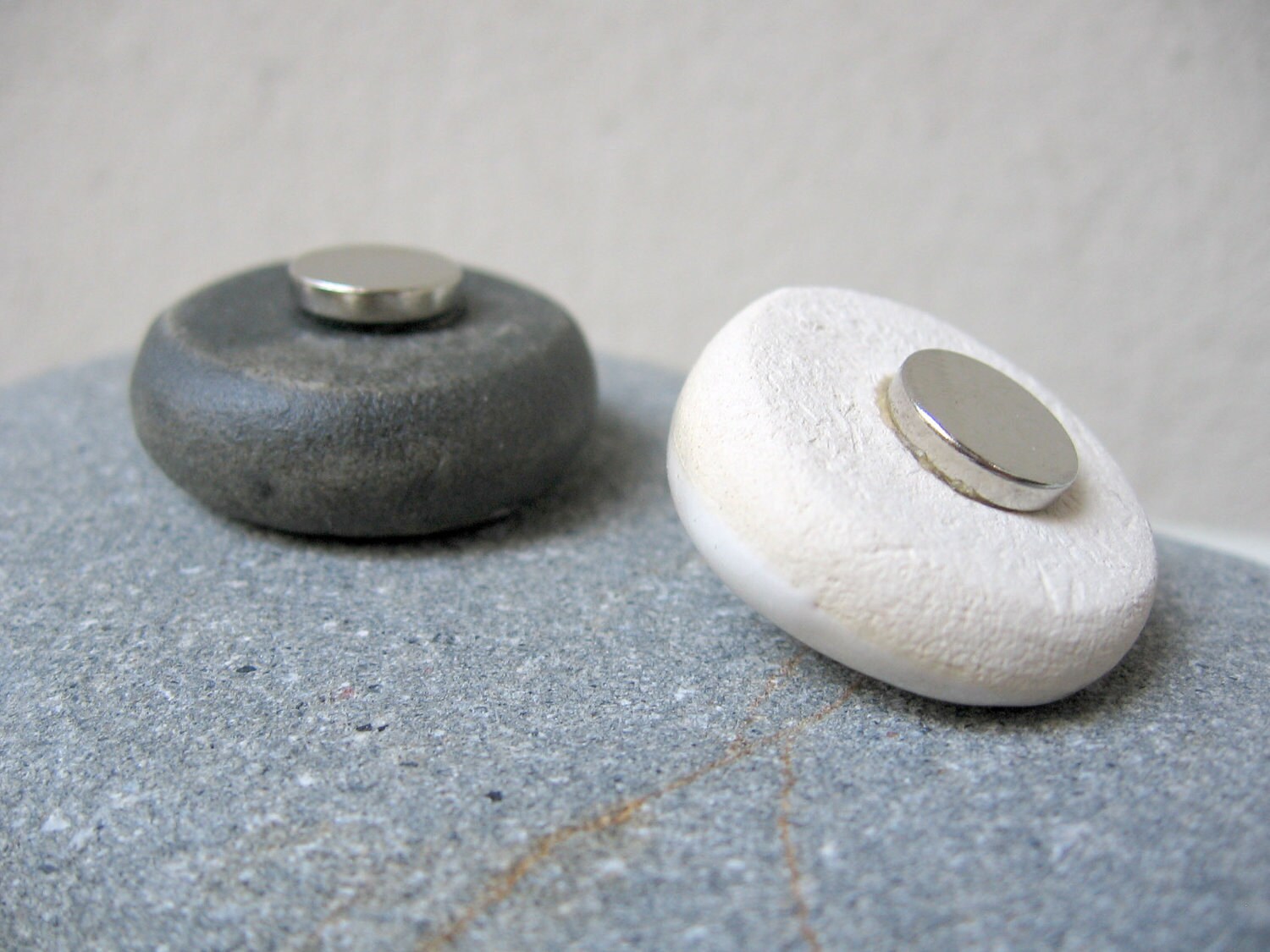 Ceramic Stones or Shells With Neodymium Etsy