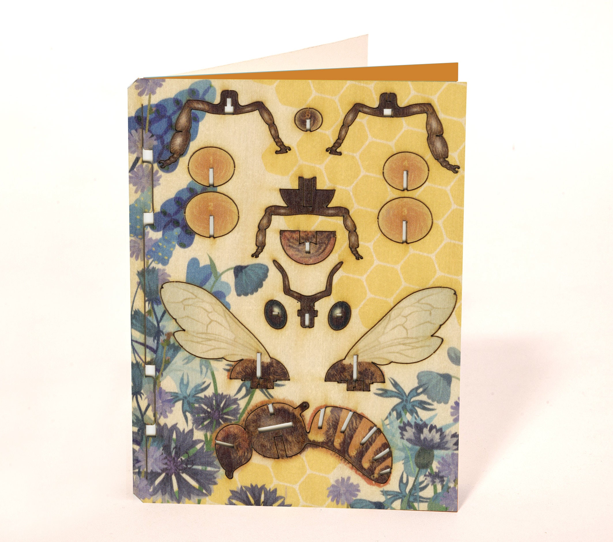 3D Wooden Greeting Card With Butterfly Motif as a 3D Puzzle - Etsy
