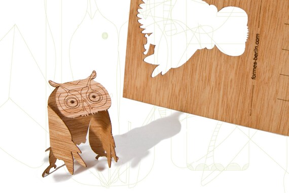 Wooden Postcard \u2013 Unicorn 3 Cards