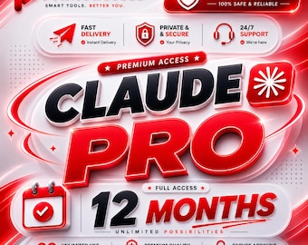 Claude AI Pro Accès de 12 mois