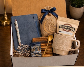 Boss Appreciation Gift Box, Coffee and Notebook Gift Set