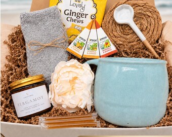 Cozy Oceanfront Wellness Care Package, Surgery Recovery Gift Box
