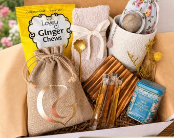 Lovely Garden Themed Recovery Care Package, Hug in a Box Gift