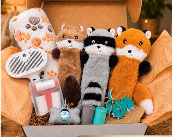 Happy Tails Dog Mom Gift Box, Pet Essentials Starter Kit