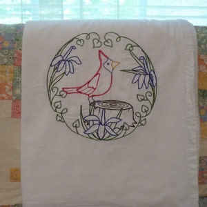 Cardinal Flour Sack Dish Towel