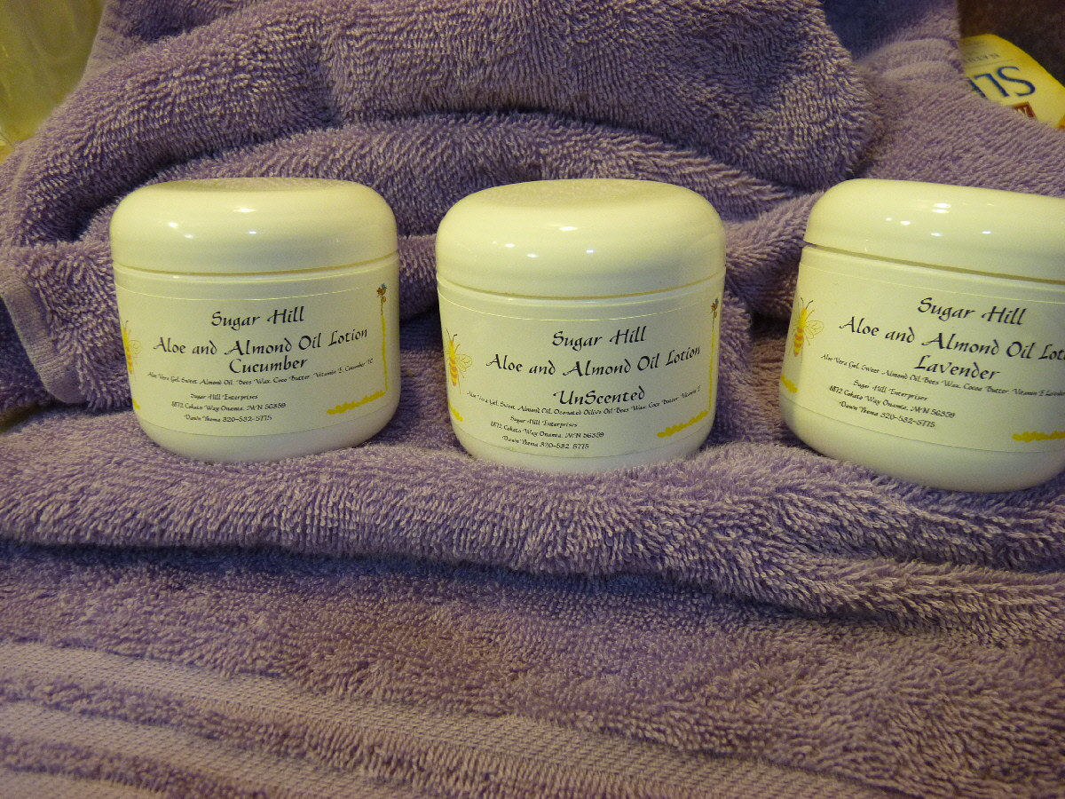 Aloe and Sweet Almond Oil Lotion Etsy