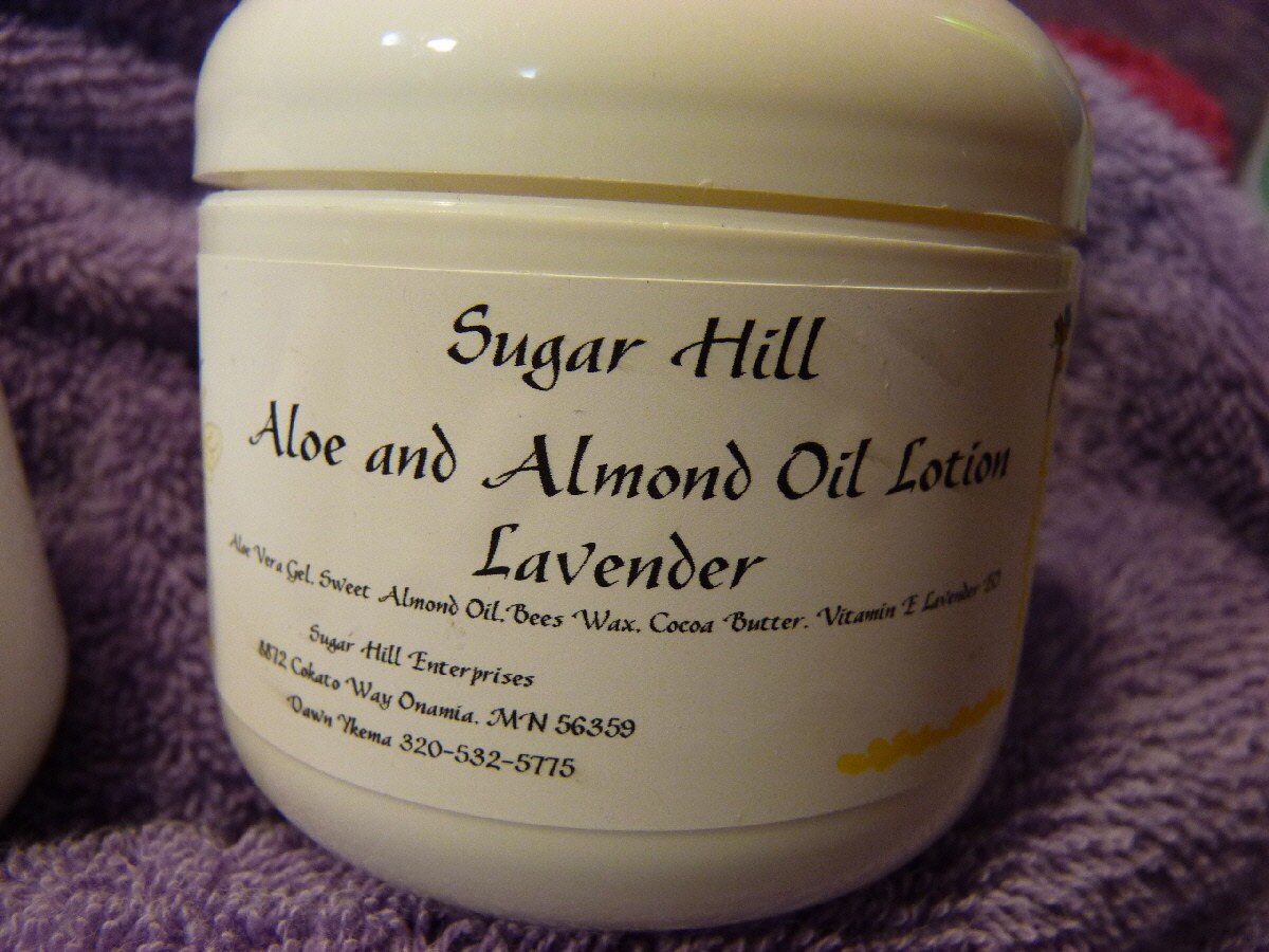 Aloe and Sweet Almond Oil Lotion Etsy