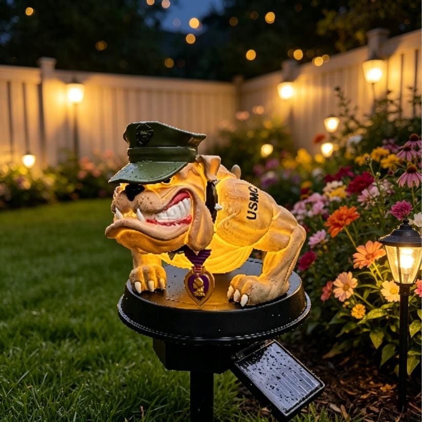 Marine Devil Dog Statue - Etsy