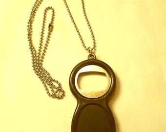 Cool Modern Bottle Opener Necklace